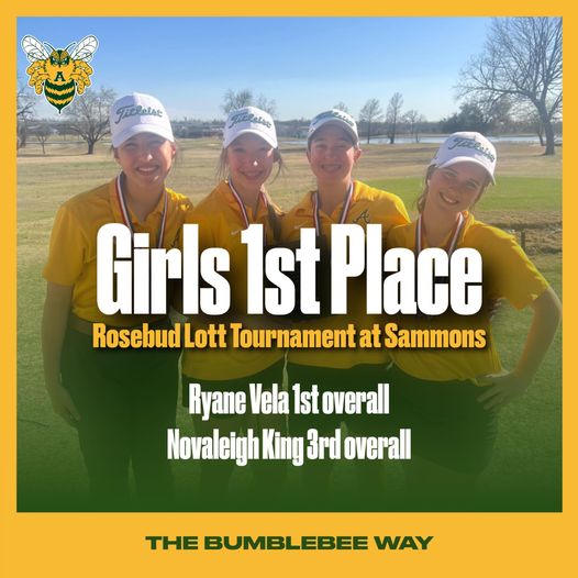  Girls Golf wins first place
